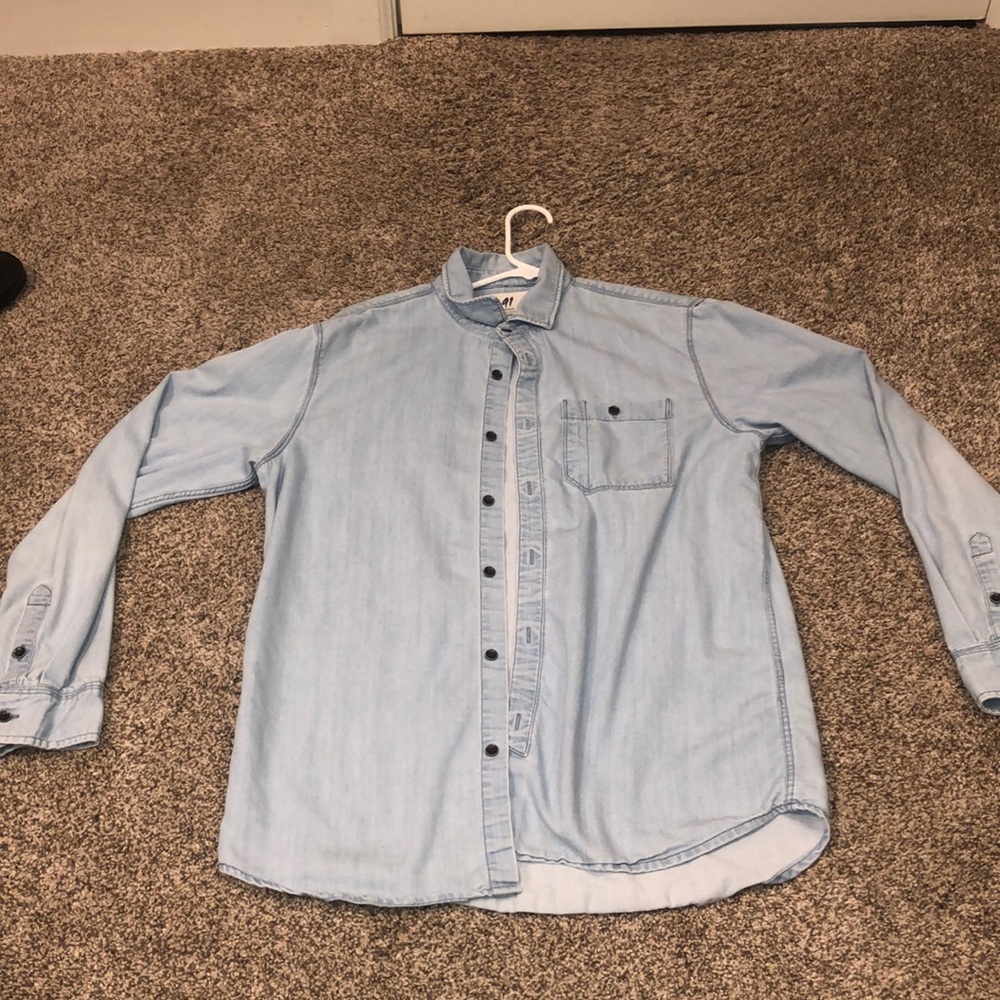 Cotton On denim layered top